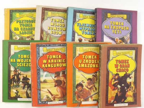 Szklarski Alfred - Tomek u źródeł Amazonki i inne (Zestaw 8 tomów)