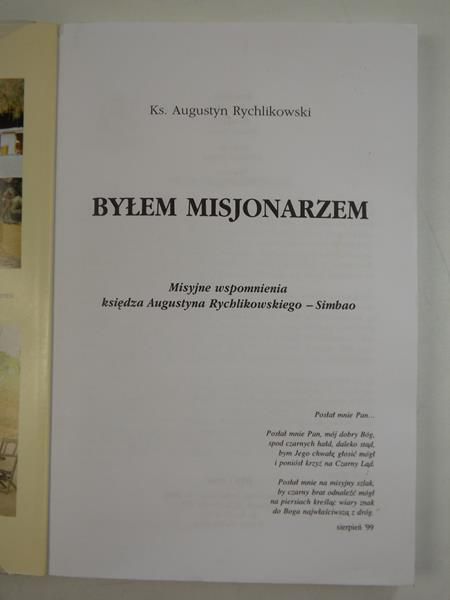 Byłem misjonarzem