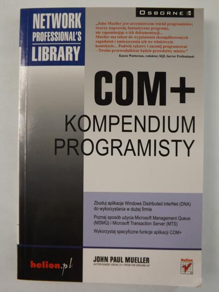 COM+ Kompendium programisty