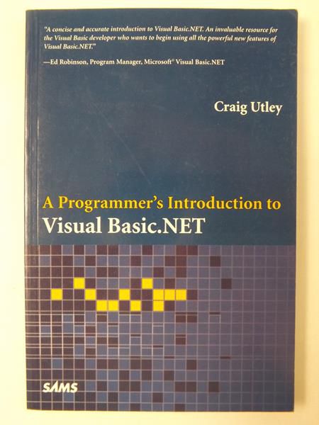 A Programmer's Introduction to Visual Basic.NET