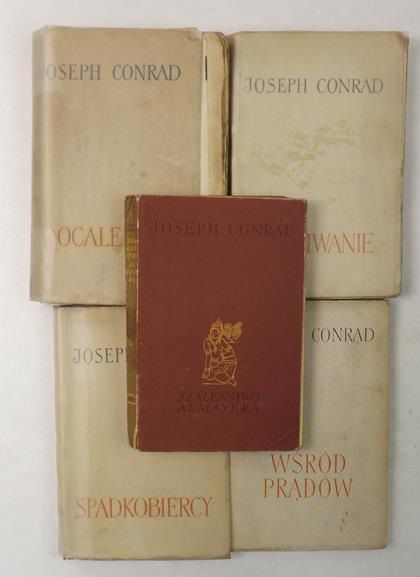 Oczekiwanie / Ocalenie / Szaleństwo Almayera / Spadkobiercy / Wśród prądów