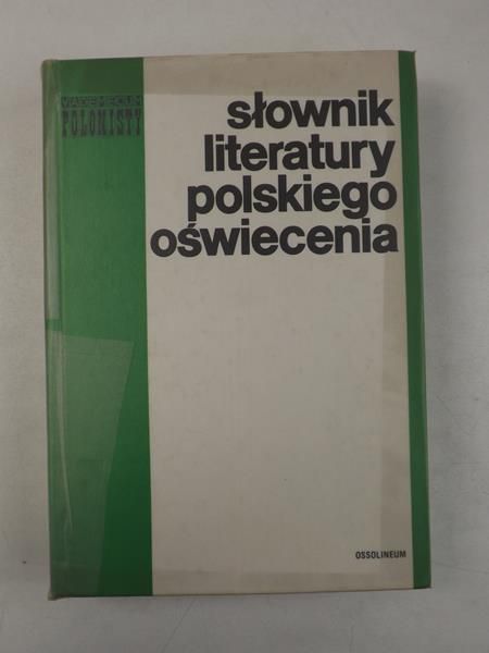 Słownik literatury polskiego oświecenia