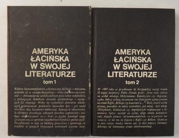 Ameryka Łacińska w swojej literaturze. Tom 1-2