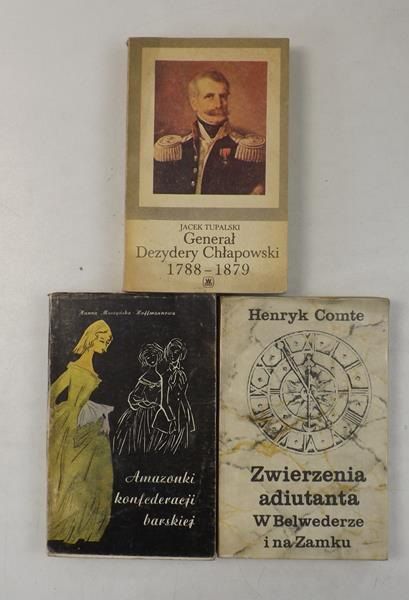 Generał Dezydery Chłapowski  Amazonki konfederacji barskiej  Zwierzenia adiutanta w Belwederze i na Zamku