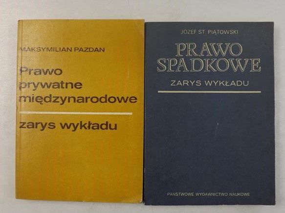 Pazdan Maksymilian - Prawo spadkowe / Prawo prywatne międzynarodowe