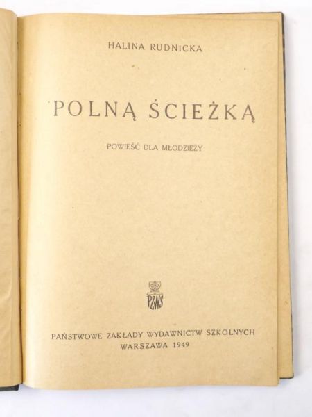 Polną ścieżką, 1949 r.