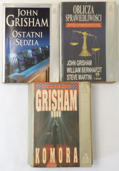 Grisham John - Oblicza sprawiedliwości / Komora / Ostatni sędzia