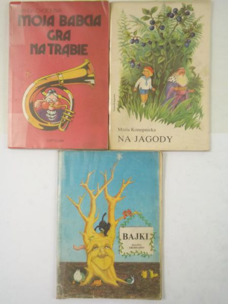 Chotomska Wanda, Konopnicka Maria, Eberhardt - Moja babcia gra na trąbie / Na jagody / Bajki