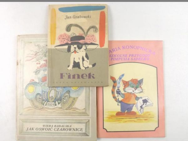 Grabowski Jan  - Jak oswoić czarownicę / Szkolne przygody Pimpusia Sadełko / Finek