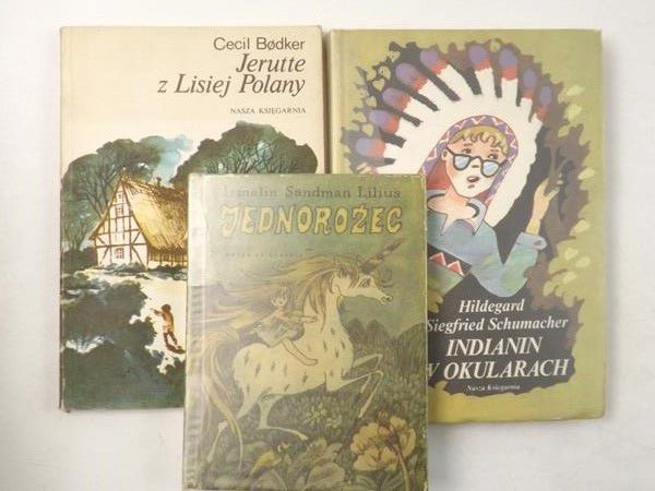 Llus Irmeln Sandman, Bodker Cecl,    Segfred - Jednorożec / Jerutte z Lsej Polany / Indann w okularach