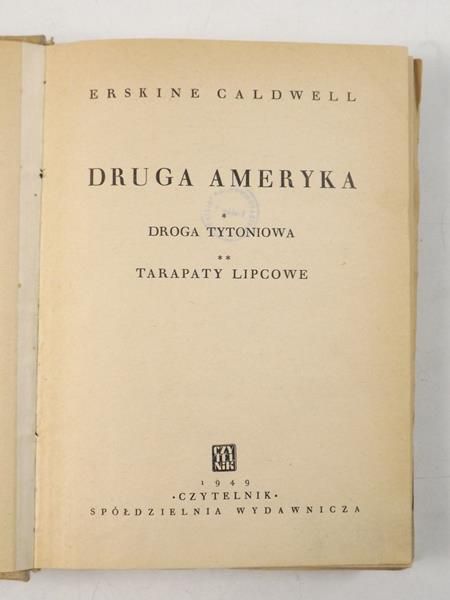 Caldwell Erskine - Druga Ameryka