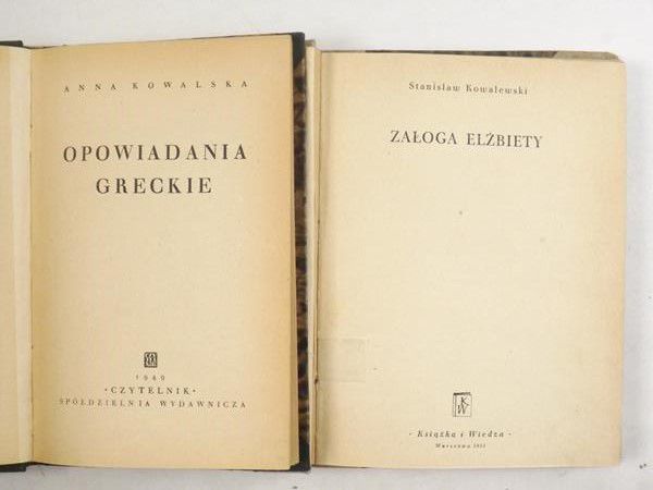 Opowiadania greckie  Załoga Elżbiety