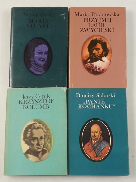 Przyjmij laur zwycięski  Krzysztof Kolumb  Panie kochanku  Maria Stuart