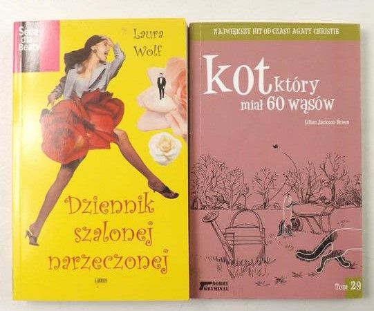 Braun Lilian Jackson, Wolf Laura - Kot który miał 60 wąsów / Dziennik szalonej narzeczonej