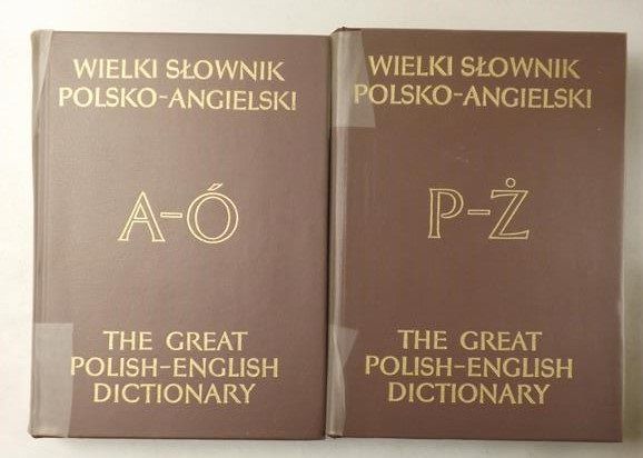 Wielki słownik polsko-angielski A-Ó / P-Ż