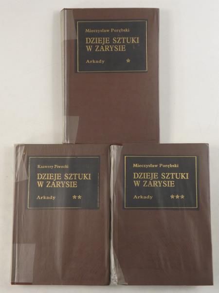 Dzieje sztuki w zarysie, Tom I-III