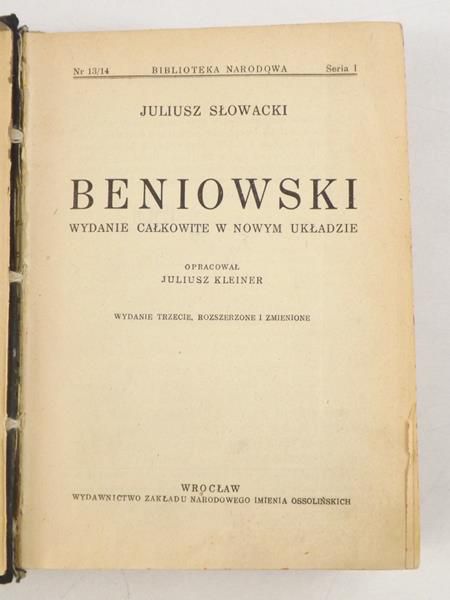Beniowski, 1949 r.