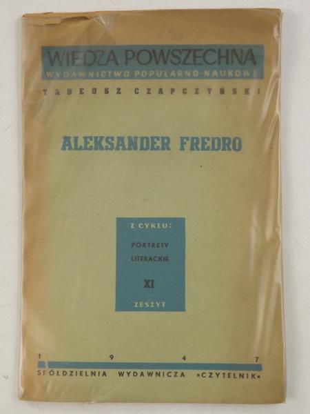 Aleksander Fredro, 1947 r.