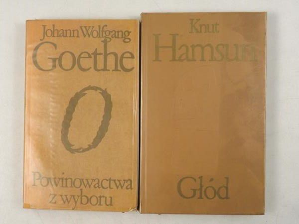 Powinowactwa z wyboru  Głód