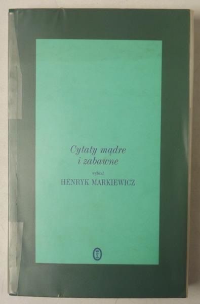 Cytaty mądre i zabawne