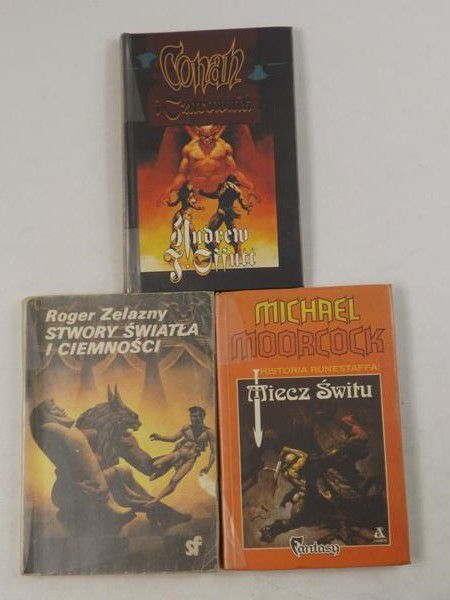 Howard Robert E.,  , Zelazny Roger - Conan i Czarownik / Miecz Świtu / Stwory światła i ciemności