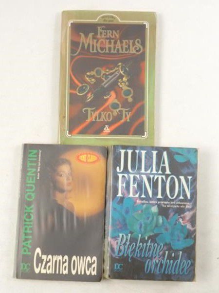 Fenton Julia, Michaels Fern,   - Błękitne orchidee / Tylko Ty / Czarna owca