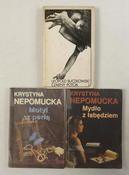 Nepomucka Krystyna,   - Motyl z perłą / Czarny potok / Mydło z łabędziem