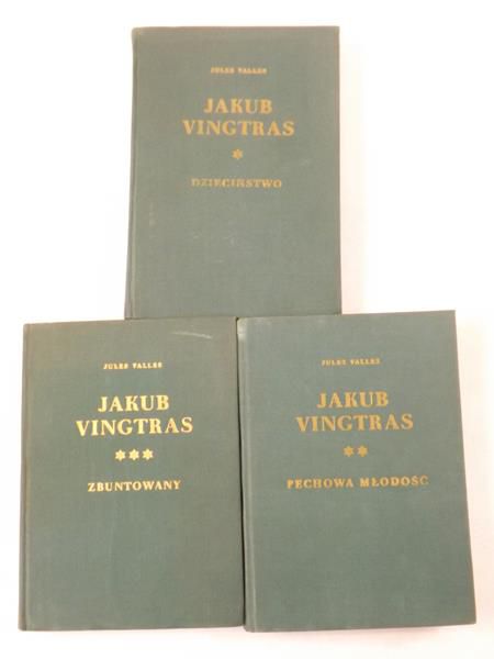Jakub Vingtras, 3 tomy