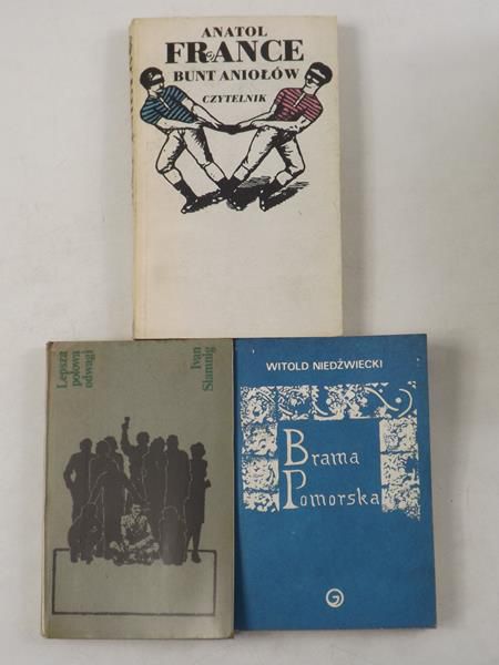 France Anatol, Niedźwiecki Witold,   - Bunt aniołów / Brama Pomorska / Lepsza połowa odwagi