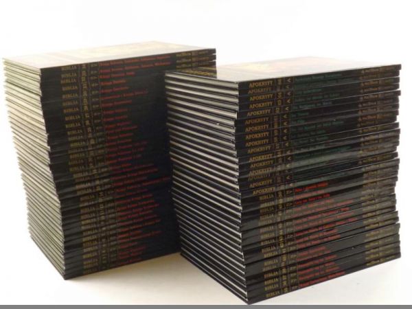 Dynarski Kazimierz (red.) - Biblia Tysiąclecia, 50 tomów + Apokryfy, 16 tomów
