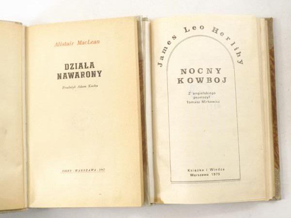MacLean Alistair / Herlihy James Leo - Działa Nawarony / Nocny kowboj