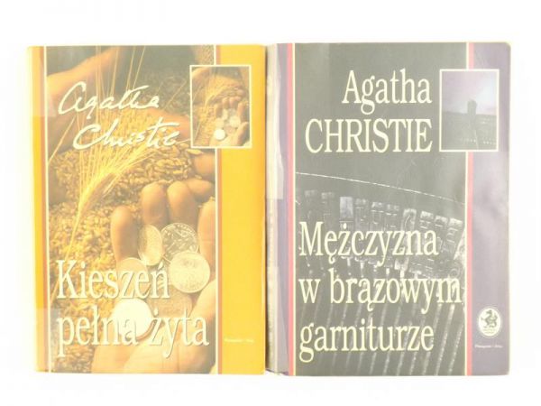 Christie Agatha - Mężczyzna w brązowym garniturze / Kieszeń pełna żyta