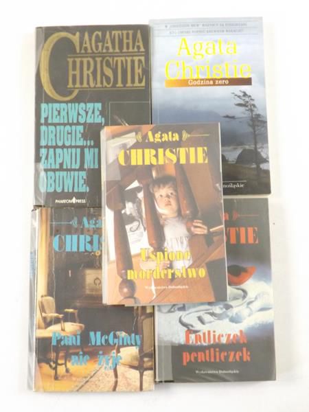 Christie Agatha - Pani McGinty nie żyje / Uśpione morderstwo / Entliczek pentliczek / Pierwsze, drugie… Zapnij mi obuwie / Godzina zero