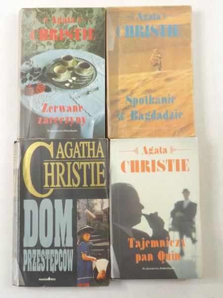 Christie Agatha - Dom przestępców / Spotkanie w Bagdadzie / Tajemniczy pan Quin / Zerwane zaręczyny