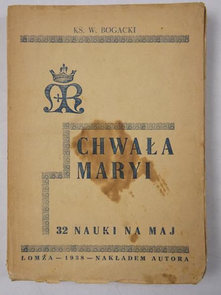 Chwała Maryi, 1938 r.