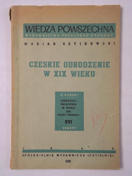 Czeskie odrodzenie w XIX wieku, 1948 r.