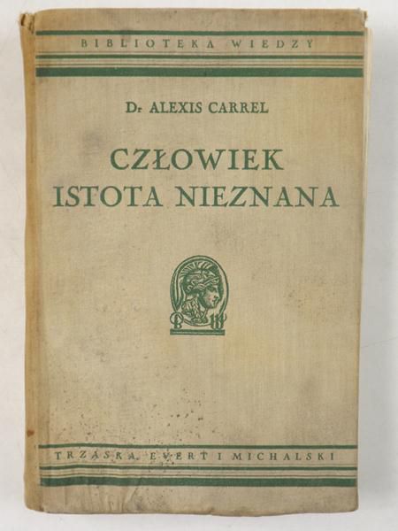 Człowiek. Istota nieznana, 1938 r.