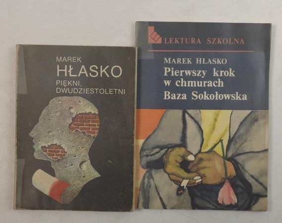 Hłasko Marek  - Piękni, dwudziestoletni / Pierwszy krok w chmurach Baza Sokołowska