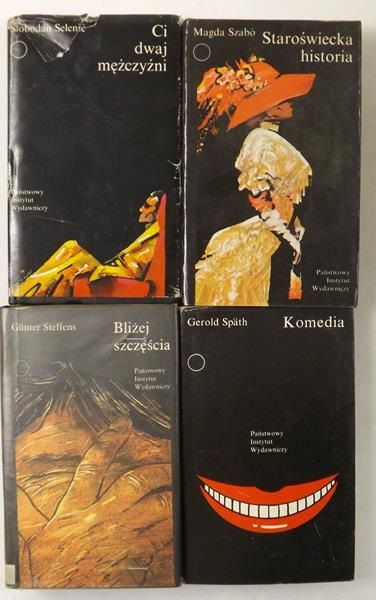 Steffens Gunter,  Selenie Slobodan,   Szabó Magda,   - Współczesna Proza Światowa, zestaw 4 książek