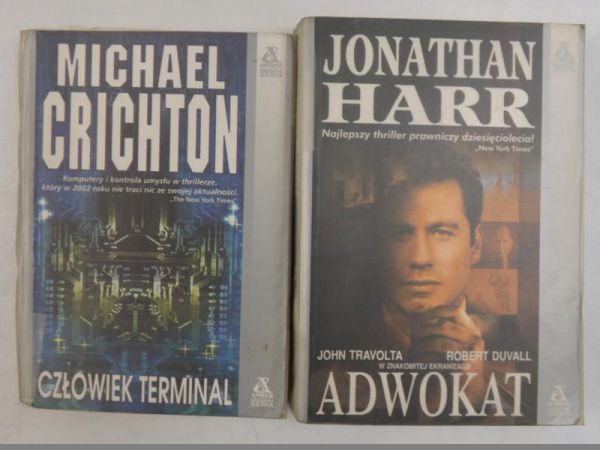 Harr Jonathan, Crichton Michael - Adwokat / Człowiek terminal