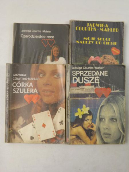 Courths - Mahler Jadwiga - Córka szulera / Czarodziejskie ręce / Sprzedane dusze / Moje serce należy do Ciebie