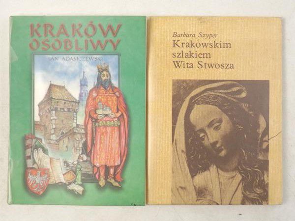 Szyper Barbara, Adamczewski Jan  - Krakowskim szlakiem Wita Stwosza / Kraków osobliwy