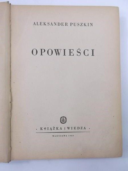 Opowieści, 1949 r.