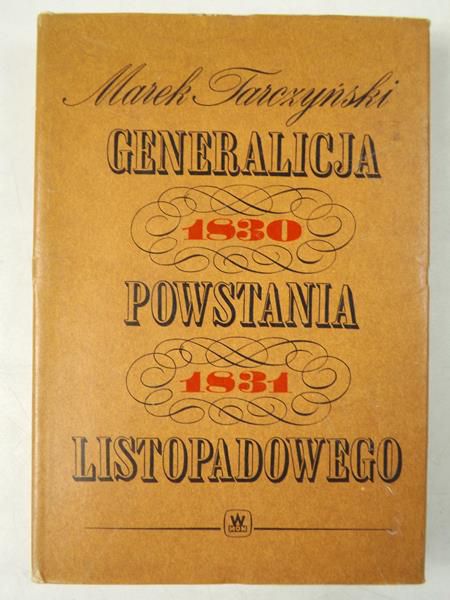 Generelicja powstania listopadowego