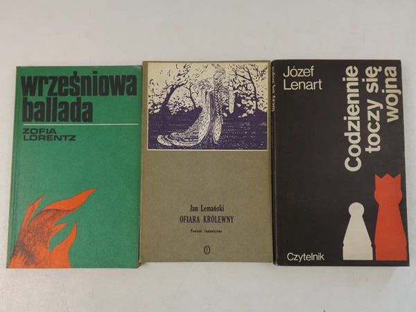 Lemański Jan,  , Lenart Józef  - Ofiara królewny / Wrześniowa ballada / Codziennie toczy się wojna