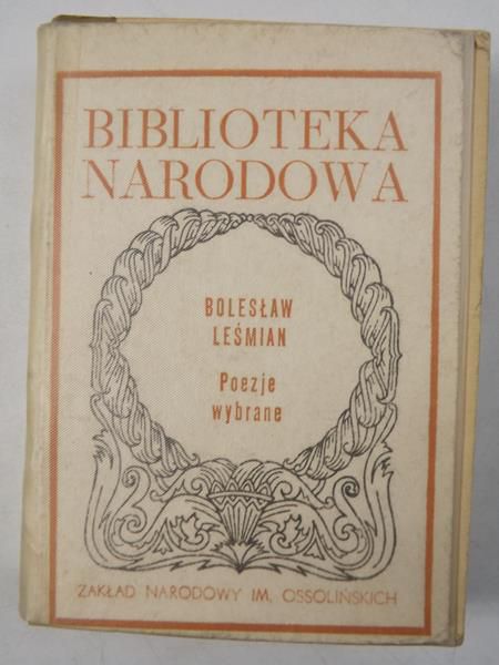 Poezje wybrane, BN
