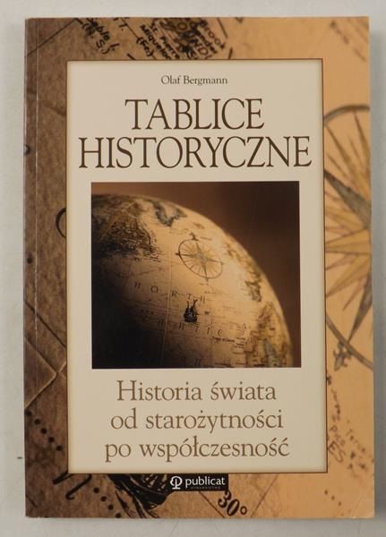 Tablice historyczne. Historia świata od starożytności po współczesność