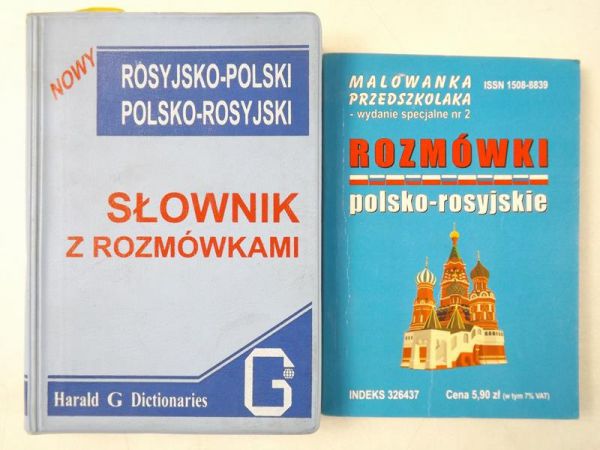 Celer Natalia,    - Słownik z rozmówkami, rosyjsko-polski, polsko-rosyjski / Rozmówki polsko-rosyjskie