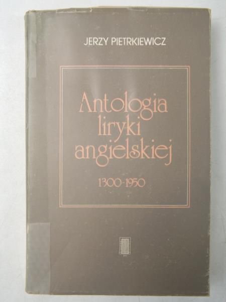 Antologia liryki angielskiej