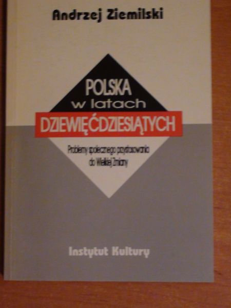 Polska w latach dziewięćdziesiątych; Problemy społecznego przystosowania do Wielkiej Zmiany
